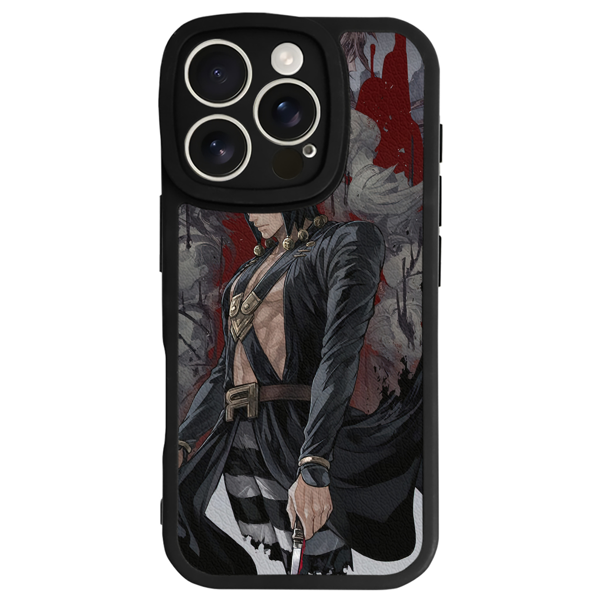 （画像用） ジョジョの奇妙な冒険 JoJo's Bizarre Adventure 【iPhone 16シリーズ対応】シリコンスマホケース（レザー調） 材質：シリコン